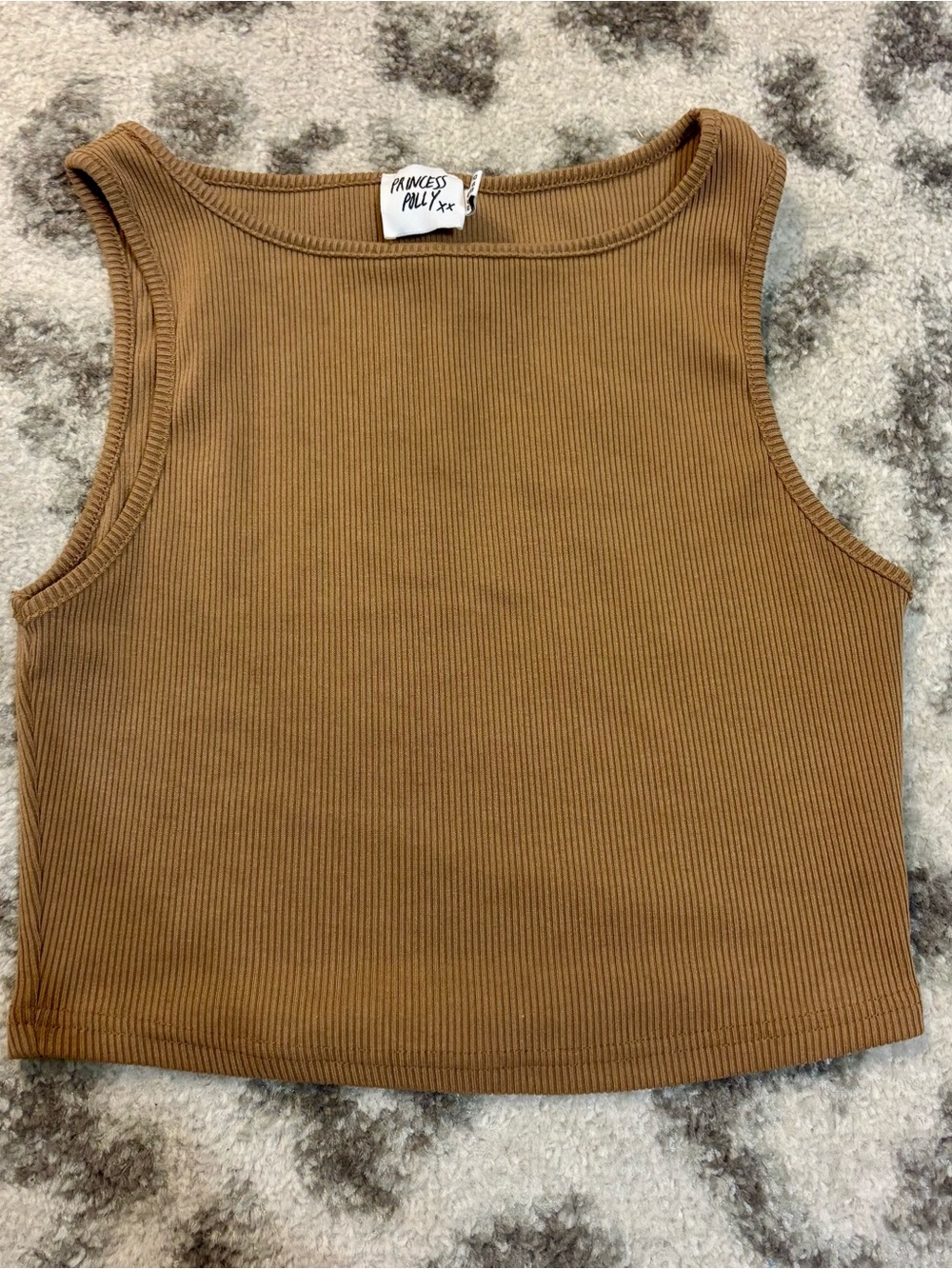 • caramel tank top •